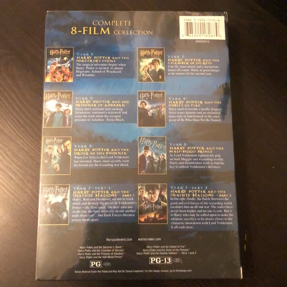 Harry Potter Complete 8 - Film Collection (DVD) - Picture 2 of 6